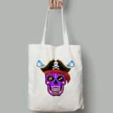 Tote Bags Skull Art