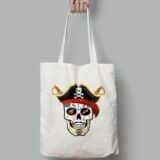 Tote Bags Skull Art