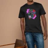 T-shirt Mixte Skull Art