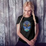T-shirt Femme Skull Art