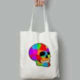 Tote Bags Skull Art