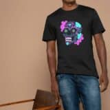 T-shirt Mixte Skull Art