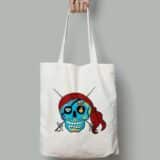 Tote Bags Skull Art