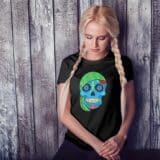 T-shirt Femme Skull Art