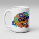 Mug Skull art