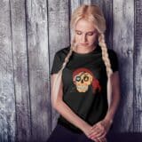T-shirt Femme Skull Art