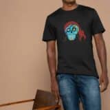 T-shirt Mixte Skull Art