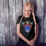 T-shirt Femme Skull Art