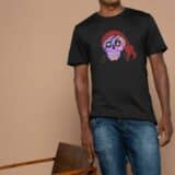 T-shirt Mixte Skull Art