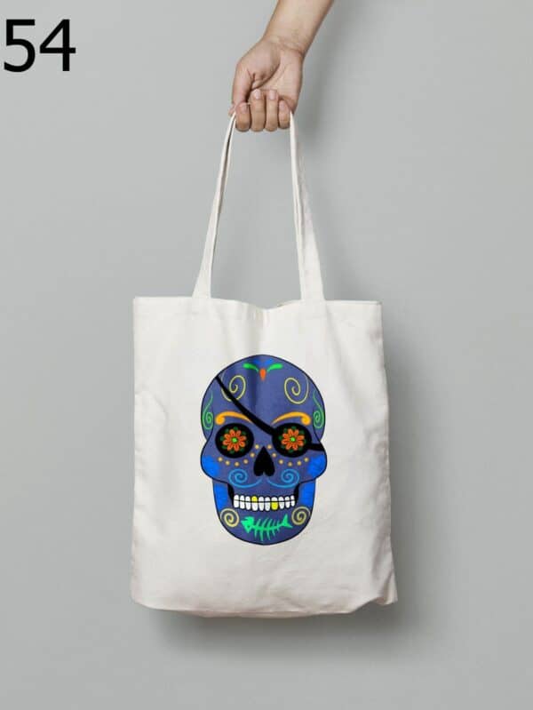 Tote Bags Skull Art