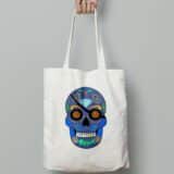 Tote Bags Skull Art