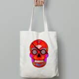 Tote Bags Skull Art