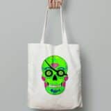 Tote Bags Skull Art
