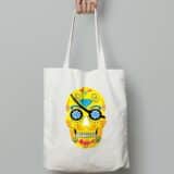 Tote Bags Skull Art