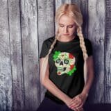 T-shirt Femme Skull Art