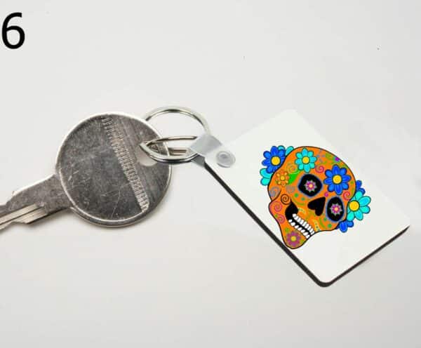 Porte-Clés Skull Art