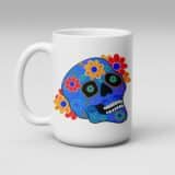Mug Skull art