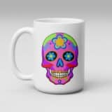 Mug Skull art