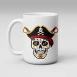 Mug Skull art