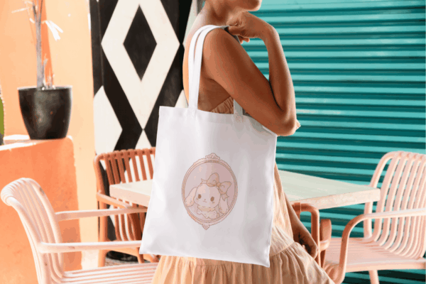 Le miroir des coquettes : tote bag – Image 2