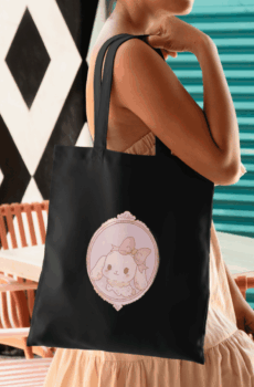 Le miroir des coquettes : tote bag