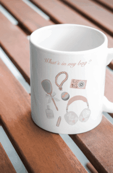 Coquette mug : objets