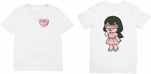 Coquette t shirt design : femme – Image 3