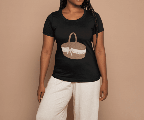 Coquette vetement : t-shirt panier – Image 3