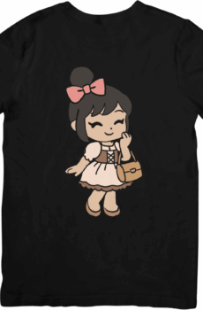 Coquette original : t-shirt femme avec sac