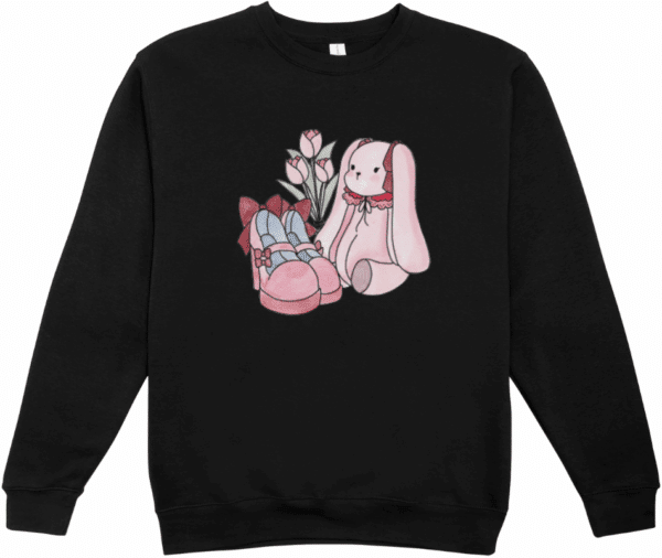 Esprit coquette : pull peluche