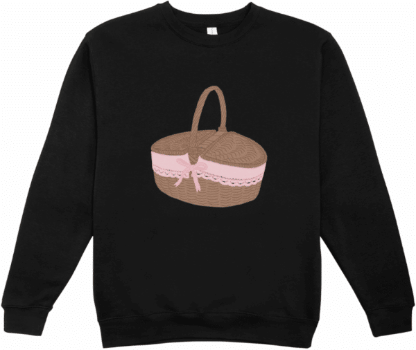 Coquette outfit idea : pull panier