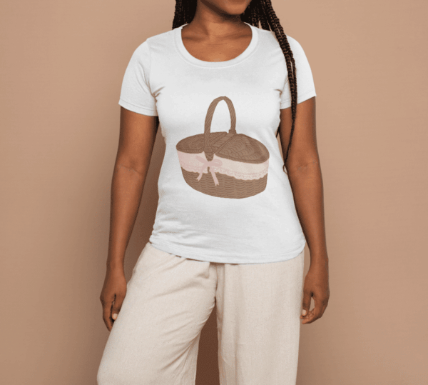 Coquette vetement : t-shirt panier – Image 4