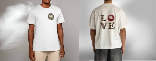 Y2K tee shirts : léopard – Image 3
