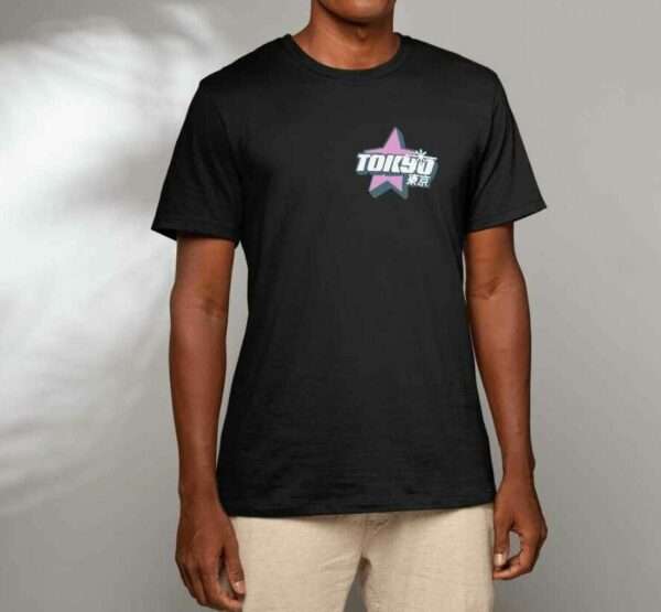 Y2K popstar outfit : t-shirt tokyo