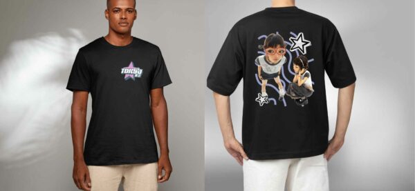 Y2K popstar outfit : t-shirt tokyo – Image 3