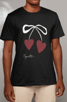 Coquette style ideas : t-shirt coeurs