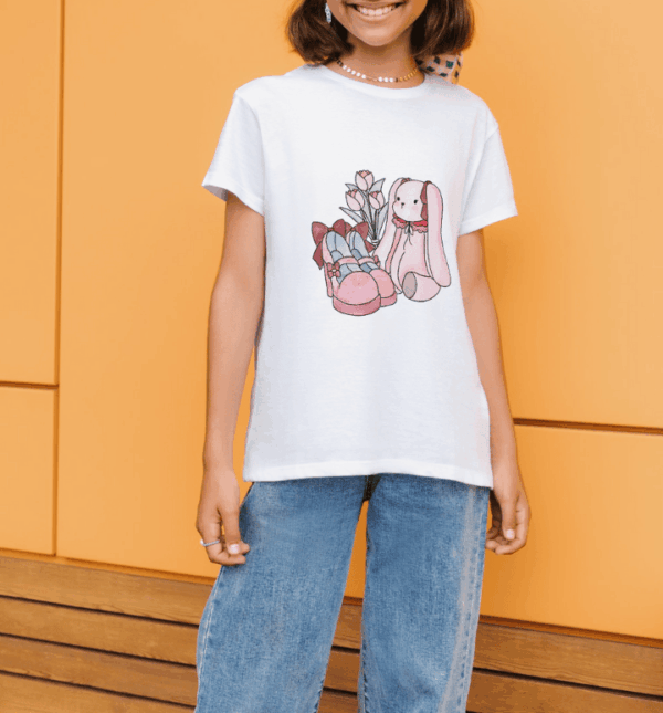 Coquette t shirt : peluche – Image 4