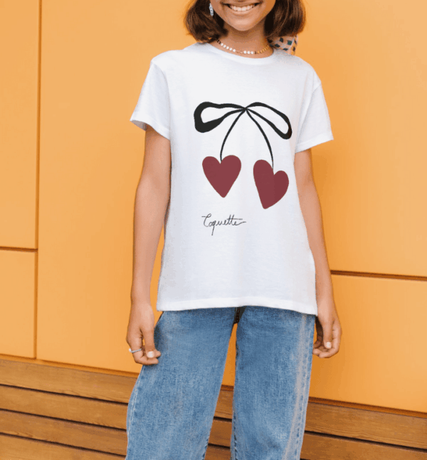 Coquette style ideas : t-shirt coeurs – Image 4