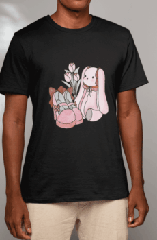 Coquette t shirt : peluche