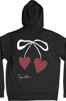 Coquette noeud : sweat coeur