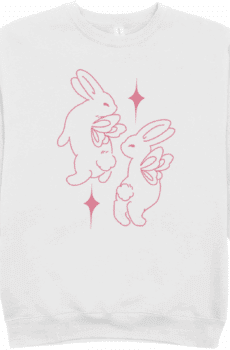 Coquette culture : pull lapins