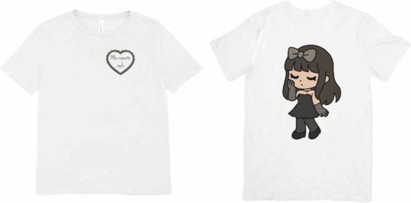 Cute coquette : t-shirt cute girl – Image 2