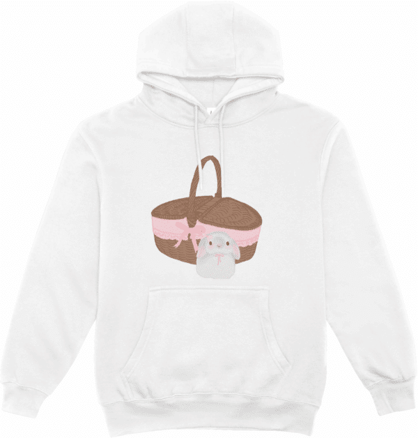 Coquette aesthetic outfits : sweat panier lapin