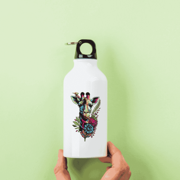 Motif pop art : gourde girafe
