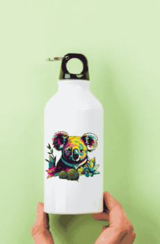 Objet pop art : gourde koala
