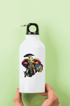 Impression pop art : gourde savane
