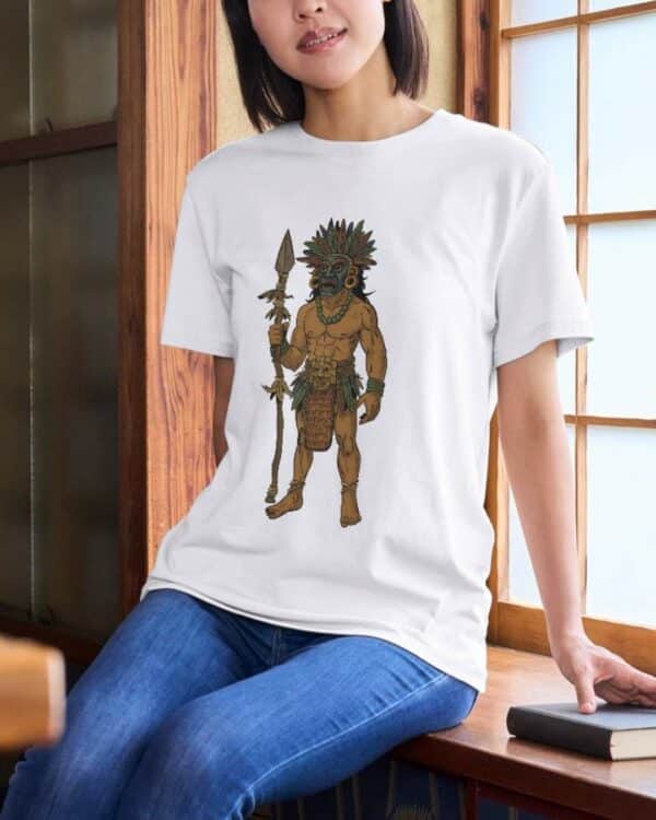 T-shirt maya : peuple – Image 3