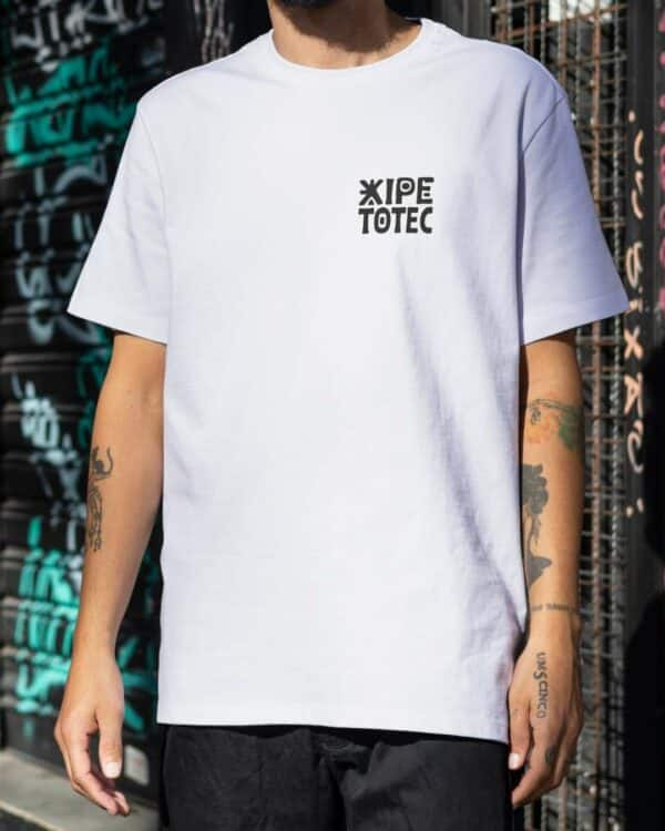 Maya t shirt : Xipe Totec multicolore – Image 5