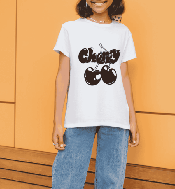 Y2K t shirt : cherry – Image 6