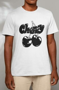 Y2K t shirt : cherry